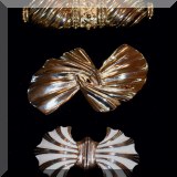 J10. Vintage ladies belt buckles. 